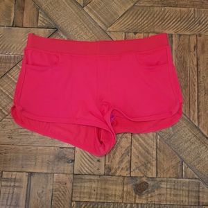 Carve Designs Women's Small Pink and Red Swim/running shorts